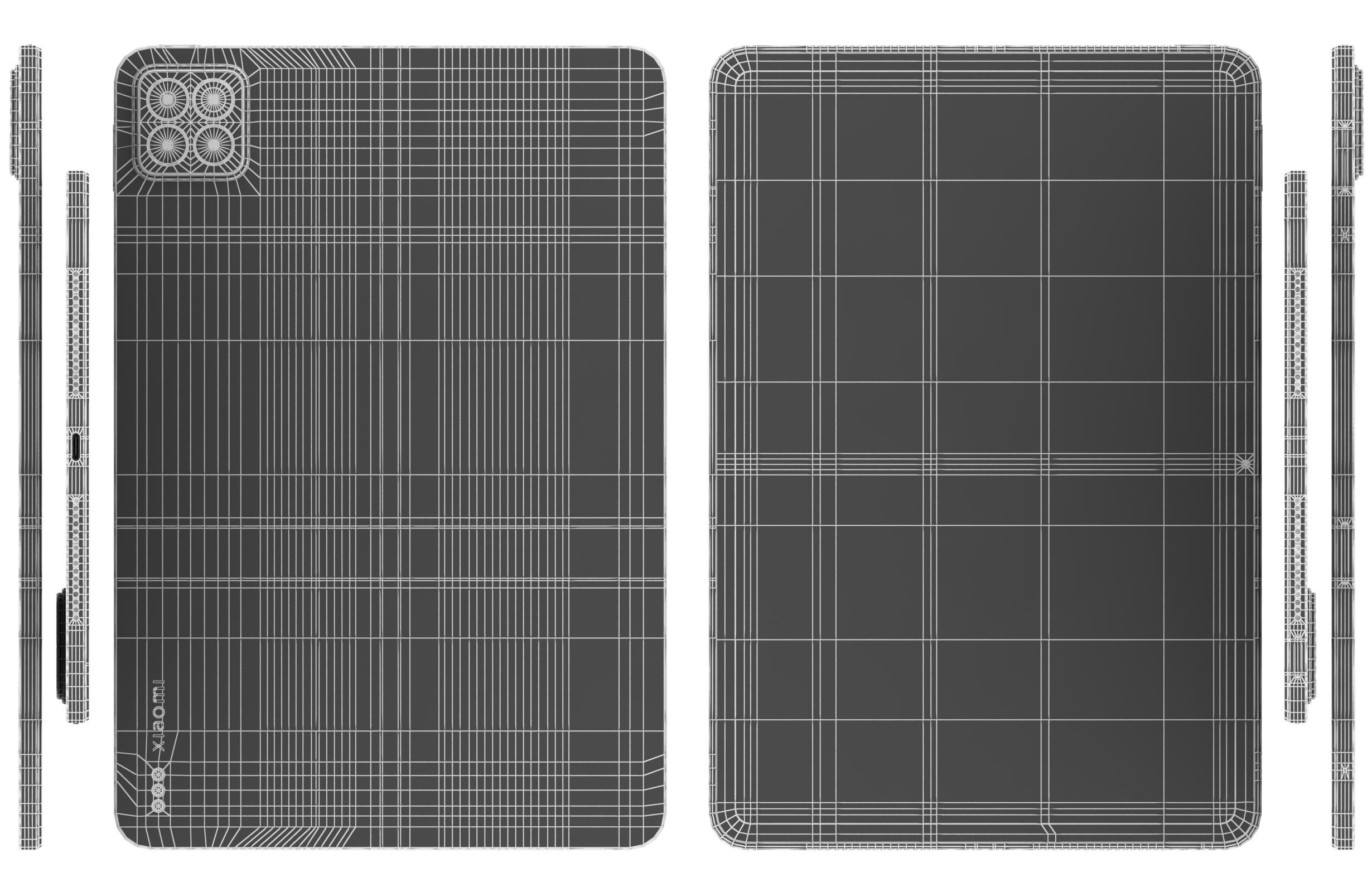 Xiaomi Pad 6S Pro 12 4 All Colors 3D model_31