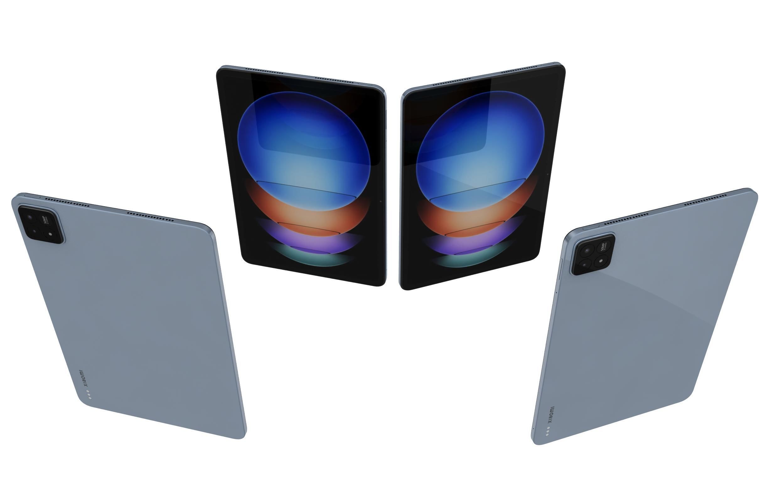 Xiaomi Pad 6S Pro 12 4 All Colors 3D model_5