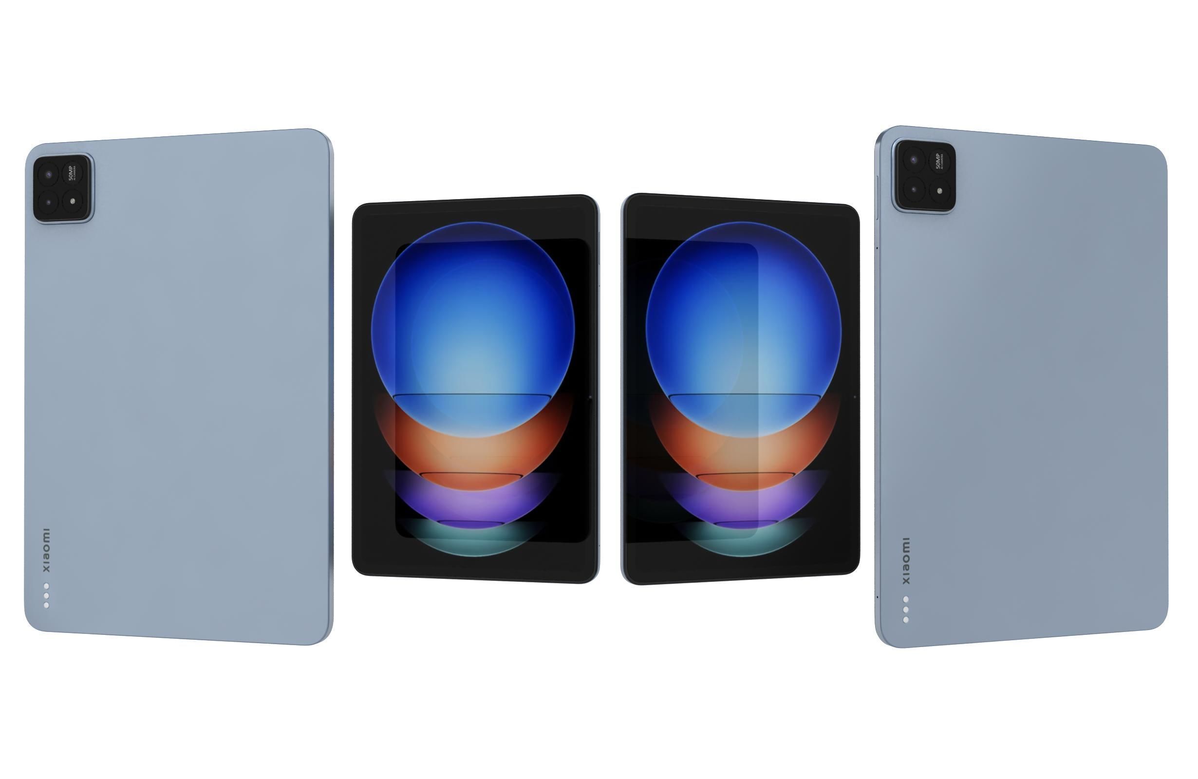 Xiaomi Pad 6S Pro 12 4 All Colors 3D model_4