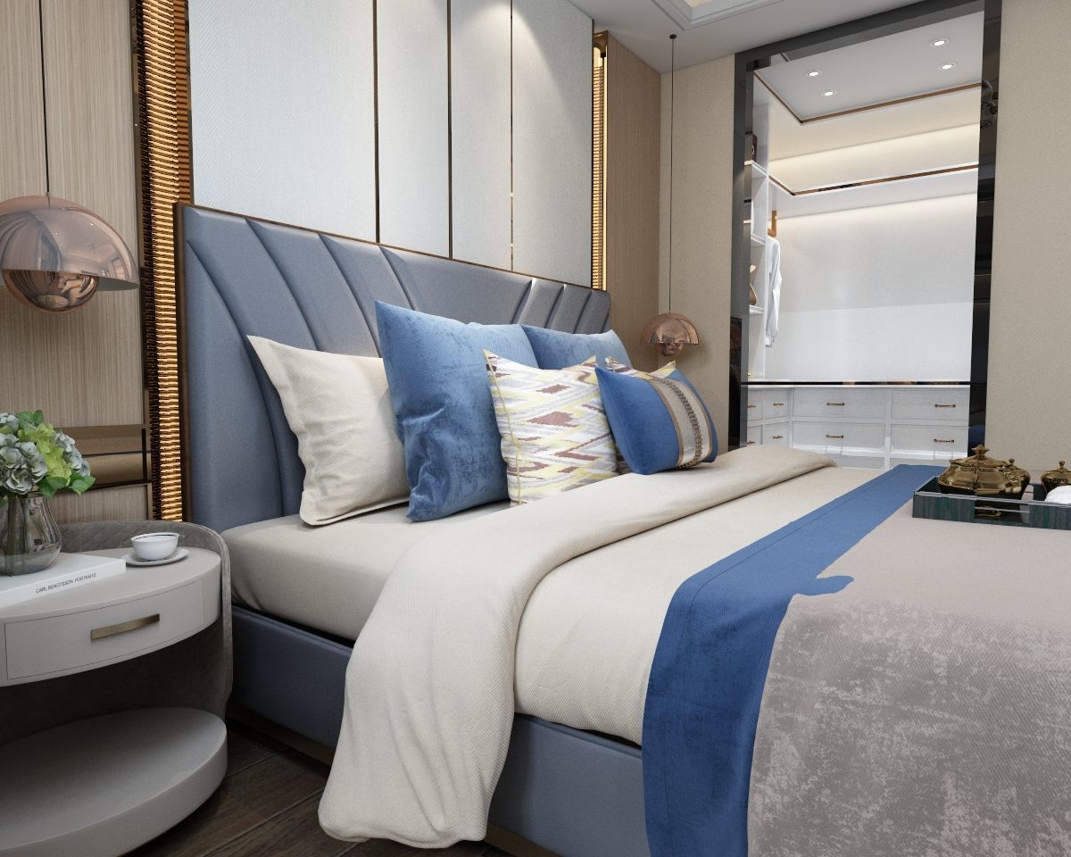 Luxurious 3D Bedroom Design 3D model_10