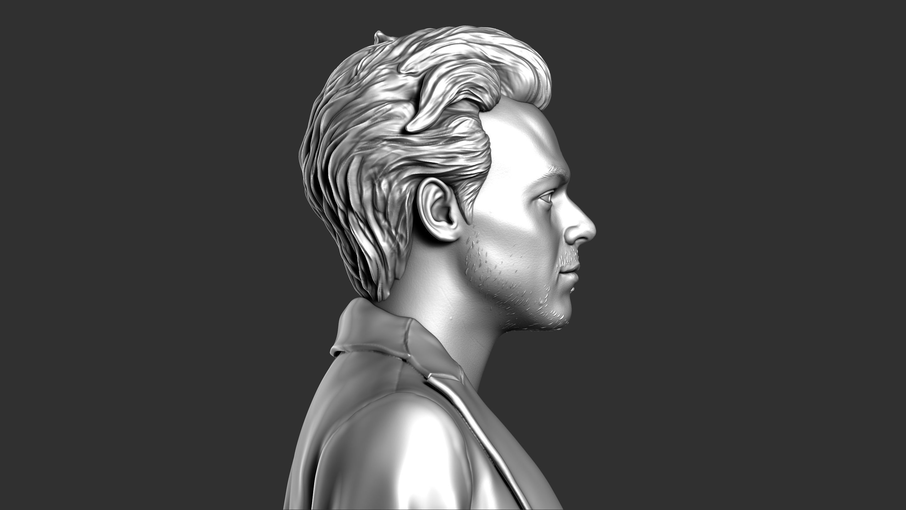 Harry Styles Bust 3D print model_18