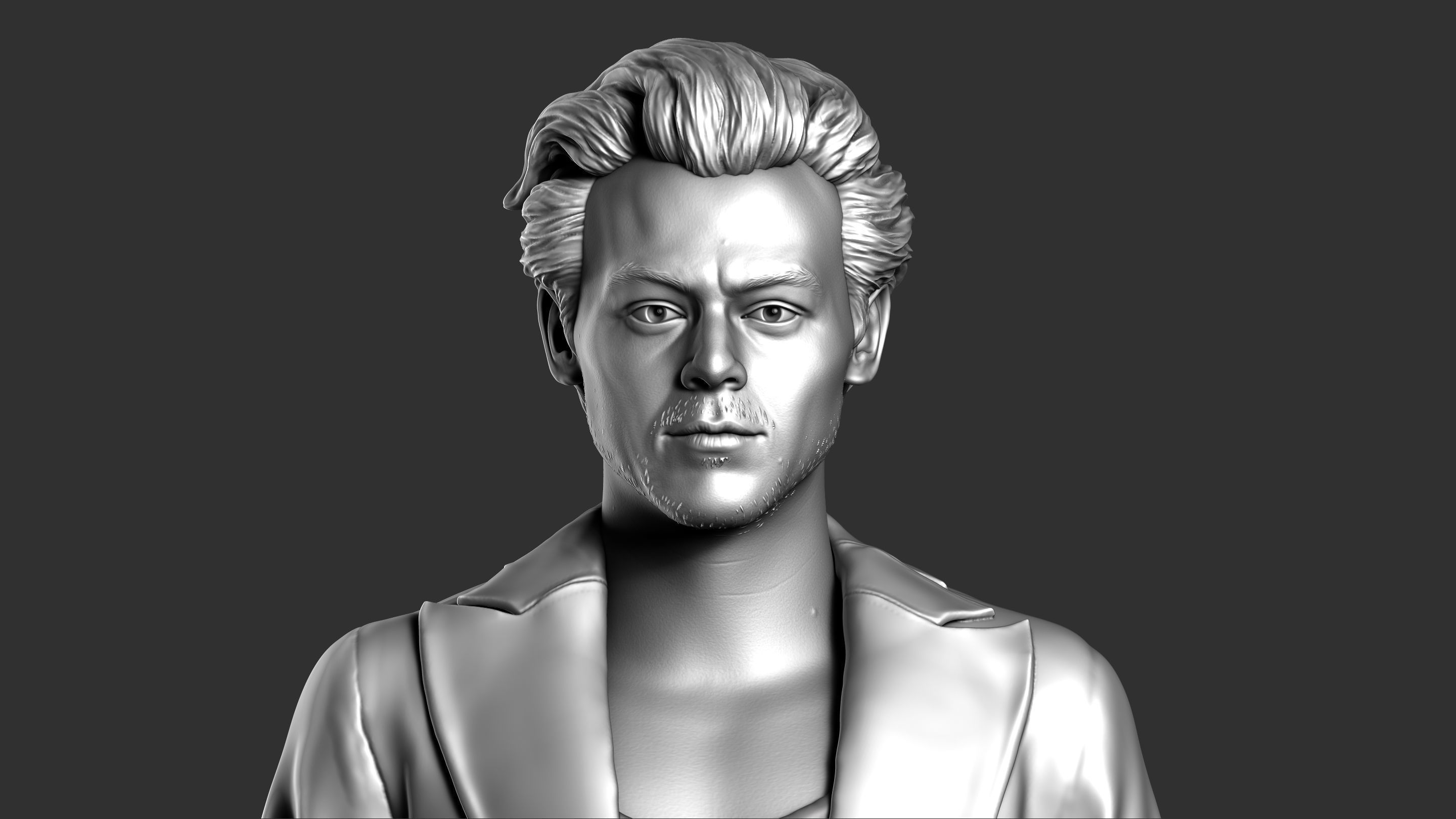 Harry Styles Bust 3D print model_14