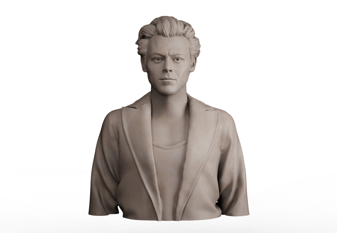 Harry Styles Bust 3D print model_5