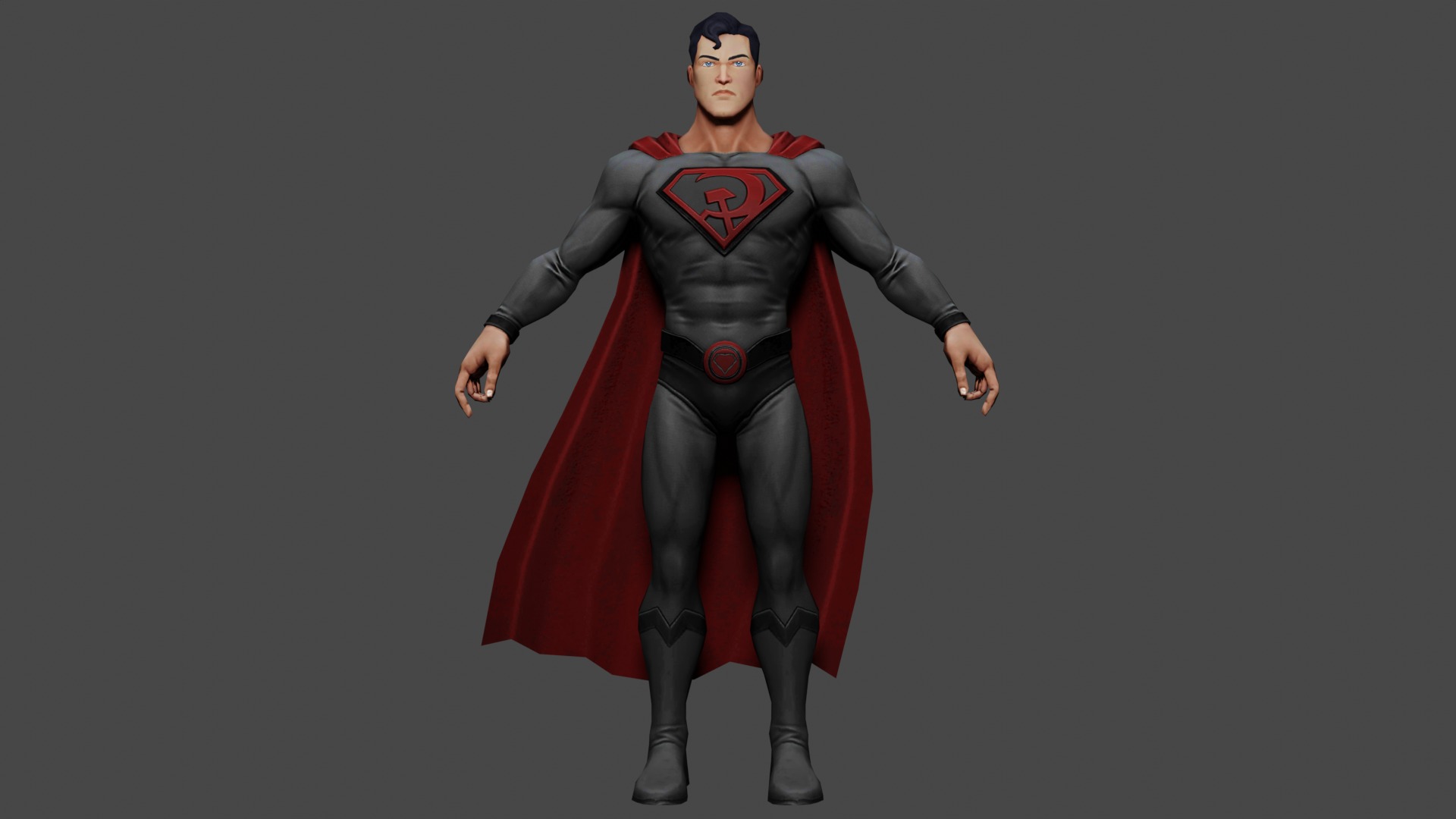 Superman 3D model 3D model_2