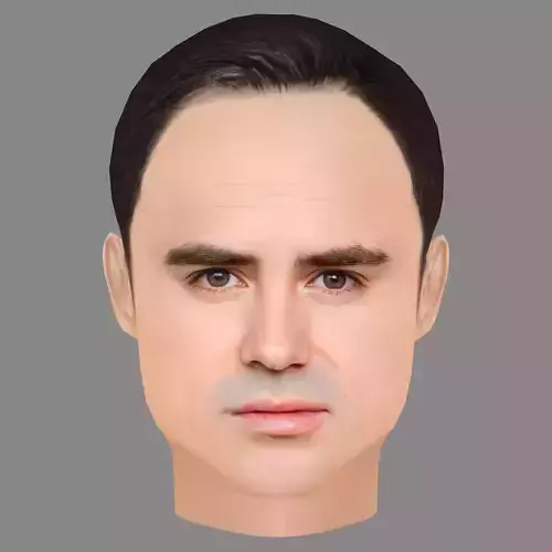 Joseph Balderrama Head - Low poly head for game
