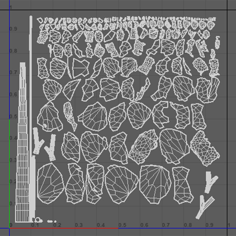 Medieval Hunters Trap Low-poly 3D model_10