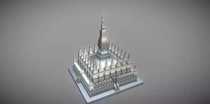  lamp - PhaThatLuang - laos - v1 3D print model