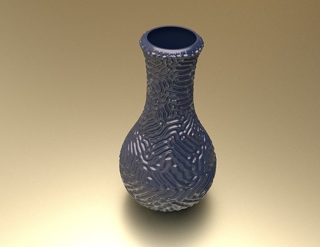 Flower vase 3D print model