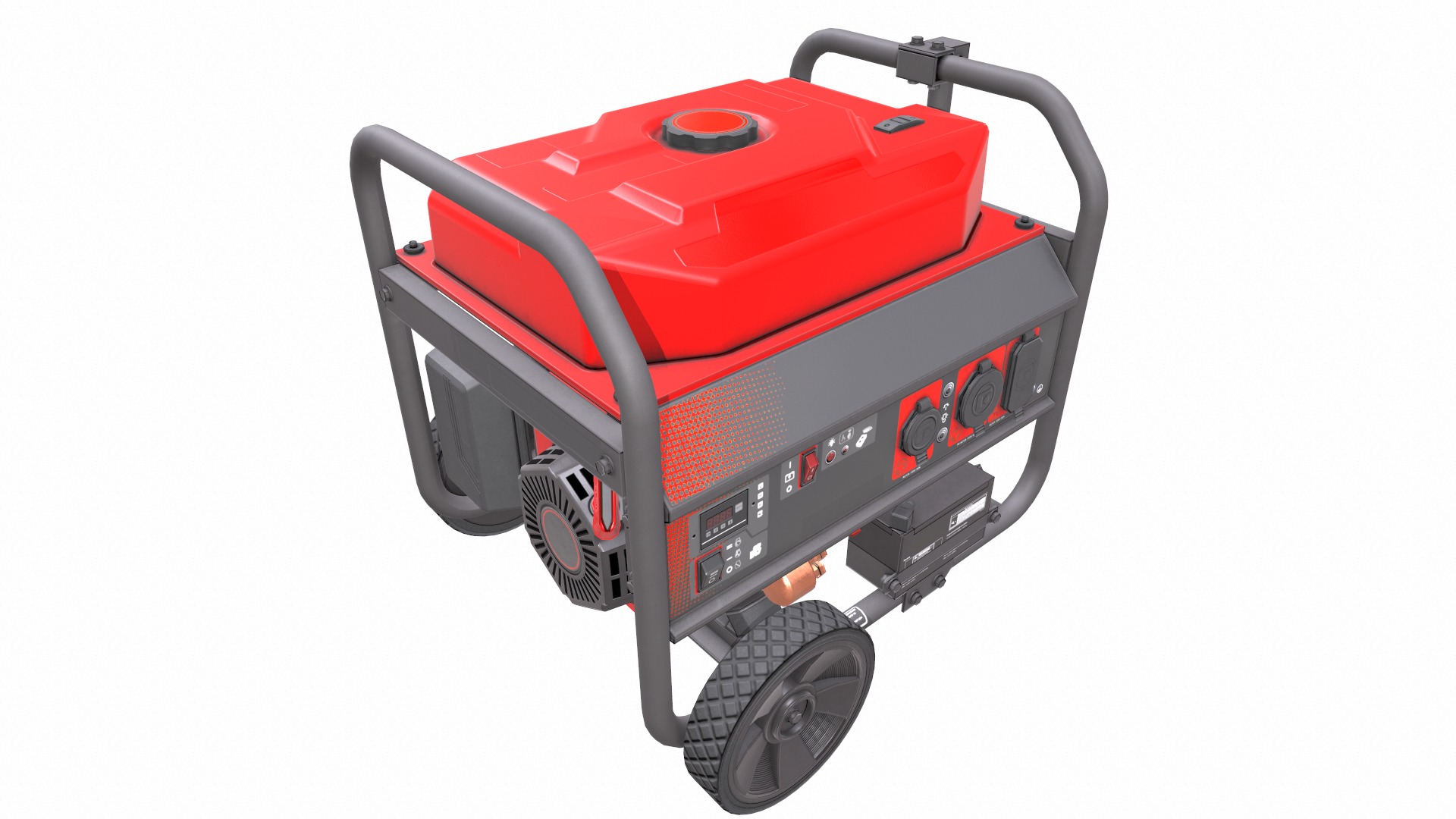 Generator Low Poly Low-poly 3D model_11