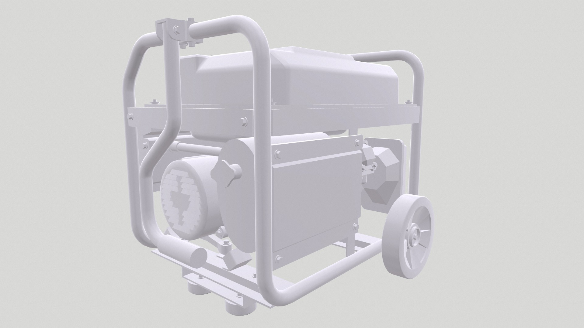 Generator Low Poly Low-poly 3D model_18