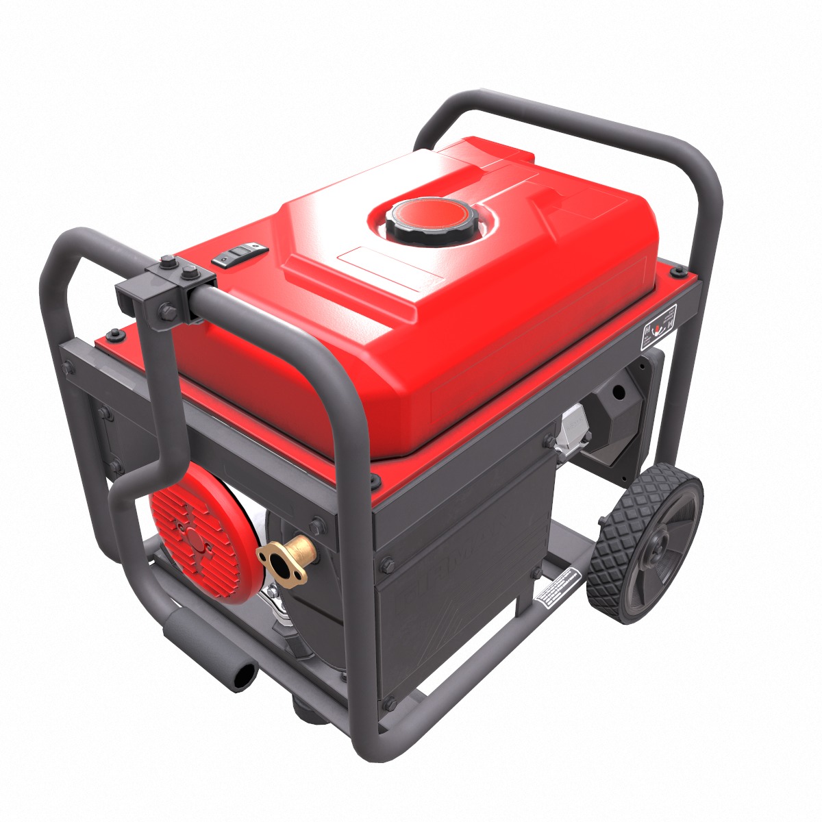 Generator Low Poly Low-poly 3D model_6