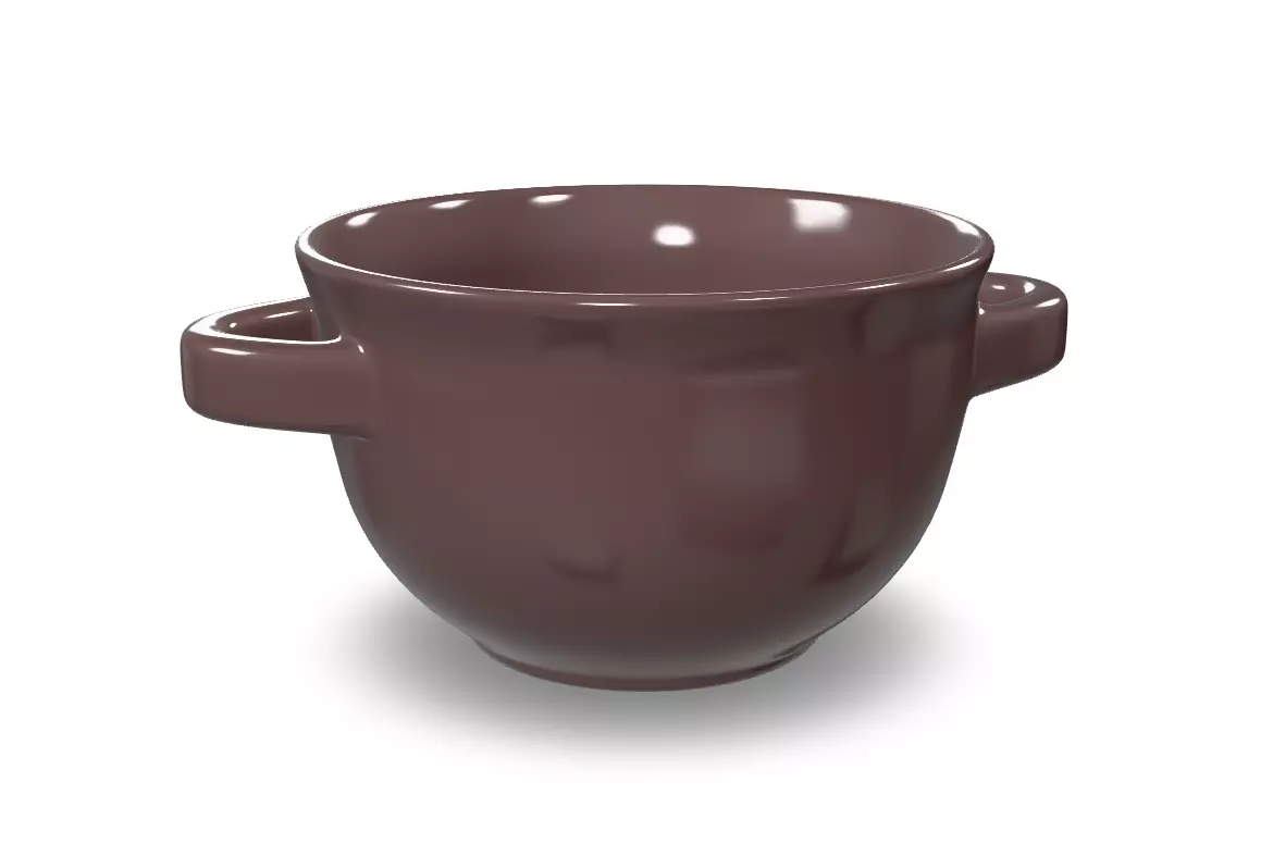 Soup Bowls 3D model_0