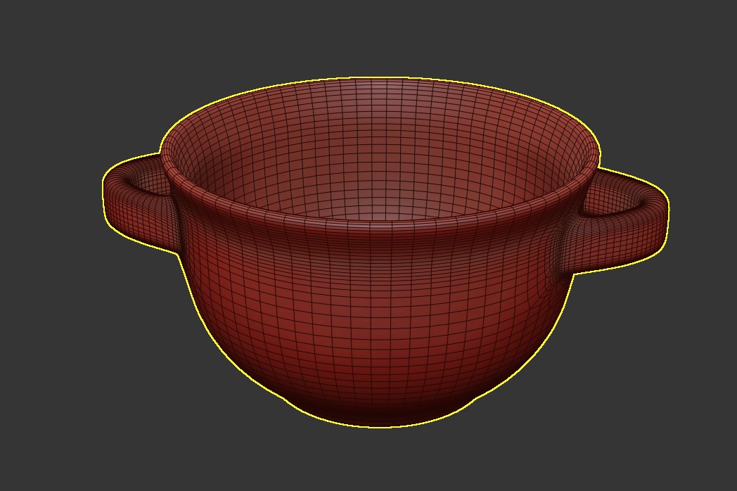 Soup Bowls 3D model_3