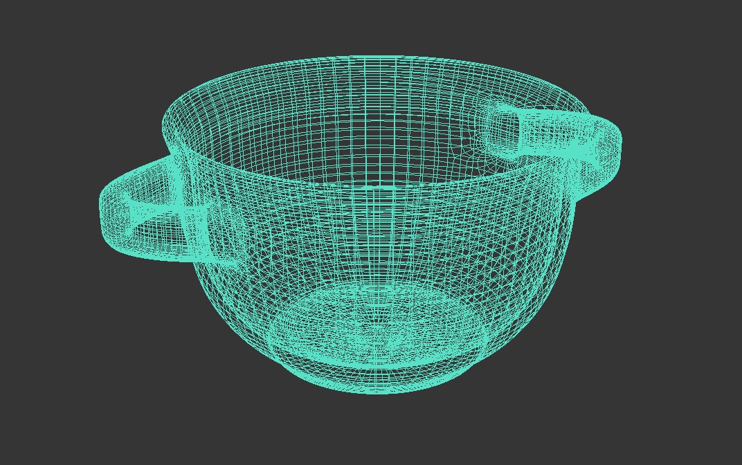 Soup Bowls 3D model_2
