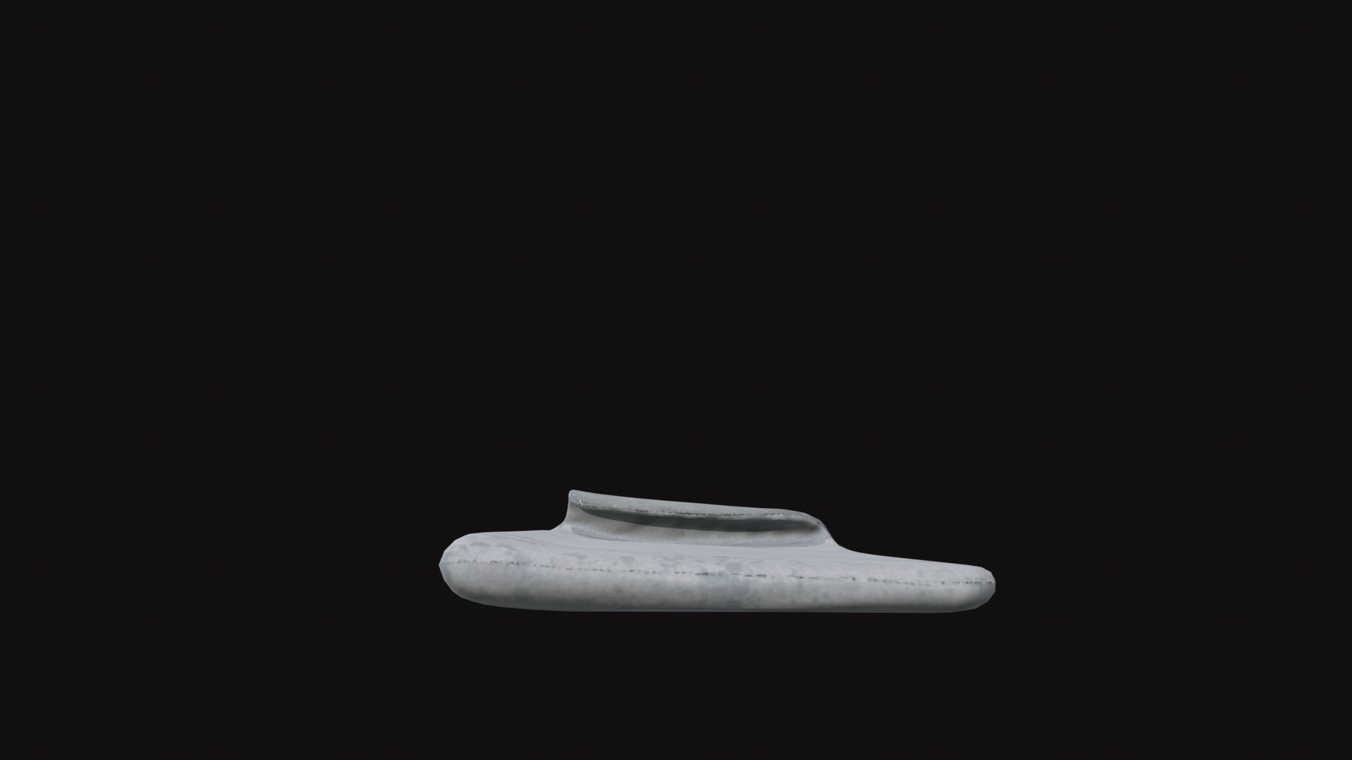 Medieval Camp Bed Low-poly 3D model_3