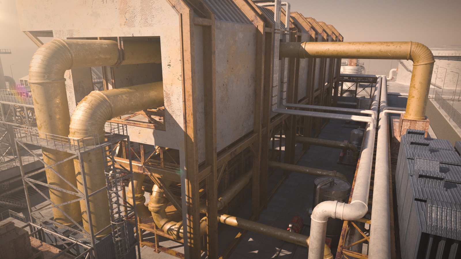 Four Factory 3D Model Collection_13