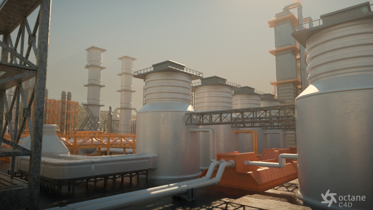 Four Factory 3D Model Collection_18