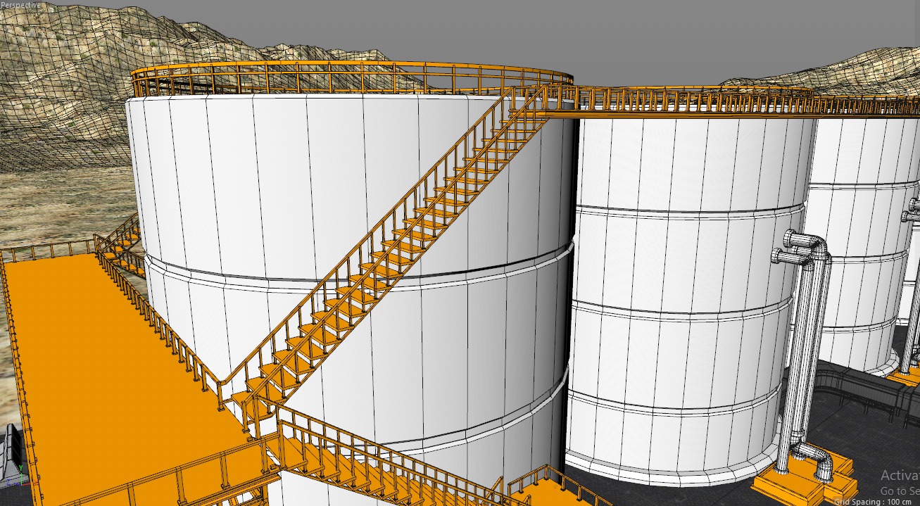 Four Factory 3D Model Collection_21