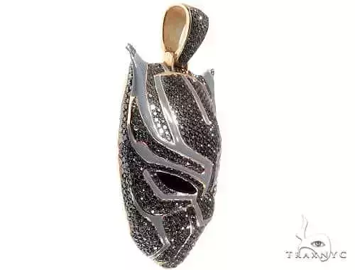 Black Panther Diamond Mask