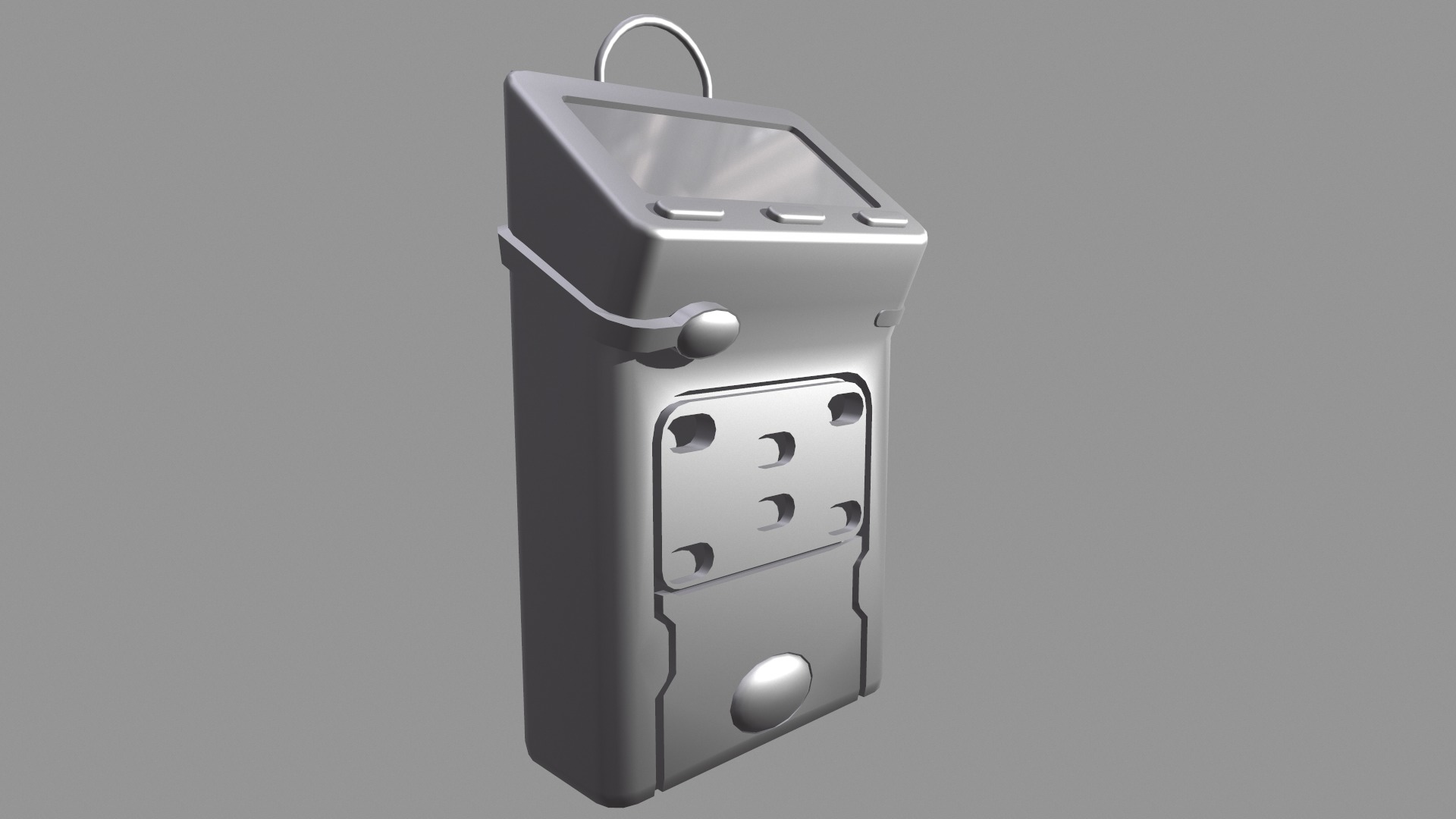 G460 Multi-Gas Detector Low Poly Low-poly 3D model_18