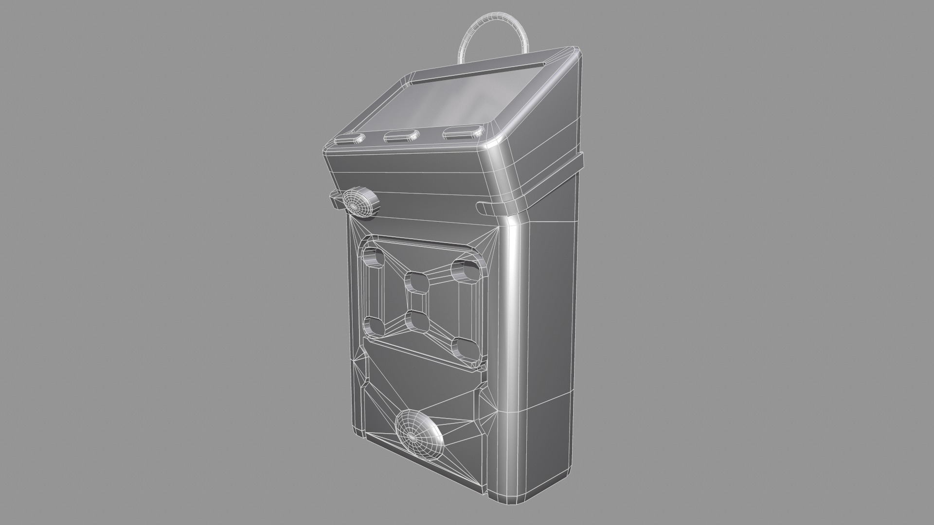 G460 Multi-Gas Detector Low Poly Low-poly 3D model_20