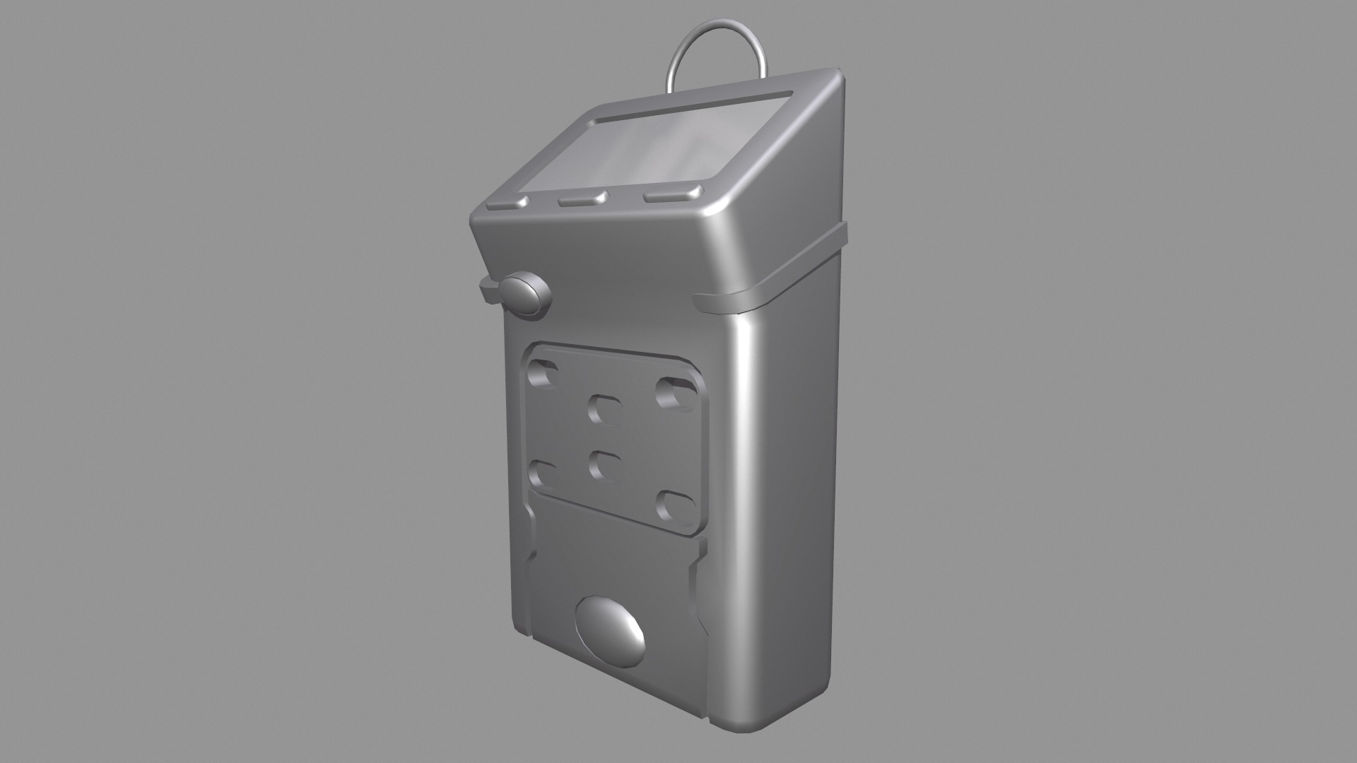 G460 Multi-Gas Detector Low Poly Low-poly 3D model_19