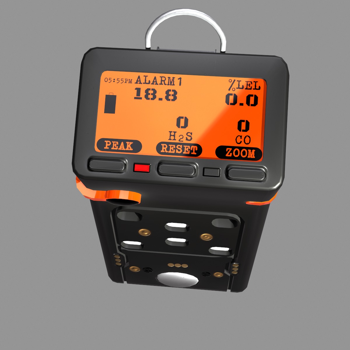G460 Multi-Gas Detector Low Poly Low-poly 3D model_5