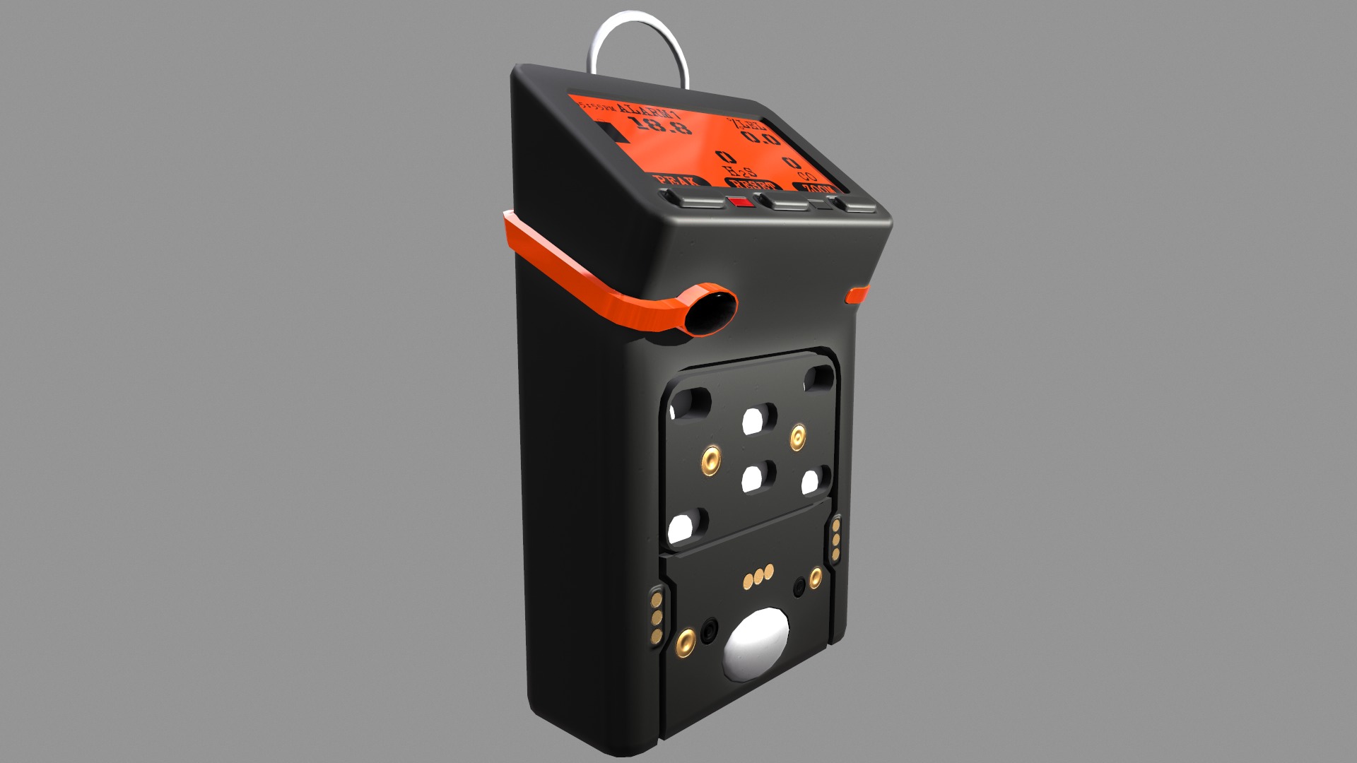 G460 Multi-Gas Detector Low Poly Low-poly 3D model_7