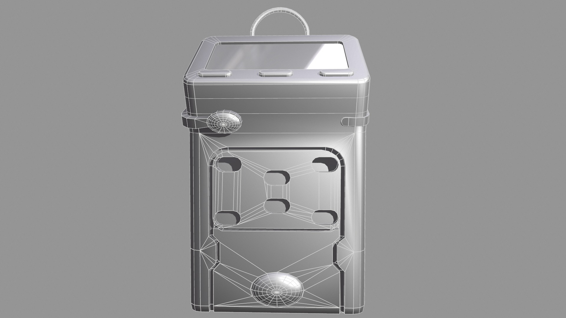 G460 Multi-Gas Detector Low Poly Low-poly 3D model_22