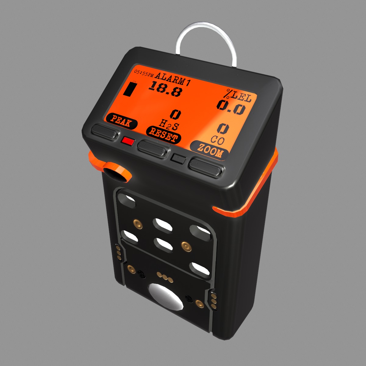 G460 Multi-Gas Detector Low Poly Low-poly 3D model_4