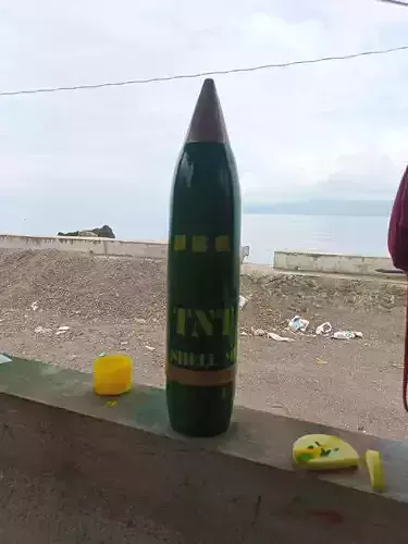 105mm howitzer shell m1 3D print model