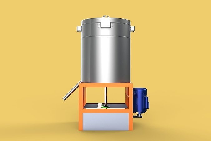 SPINNER DRAIN MACHINE OIL DRAINER FILTER FOOD CENTRIFUGAL DRYER 3D model 4