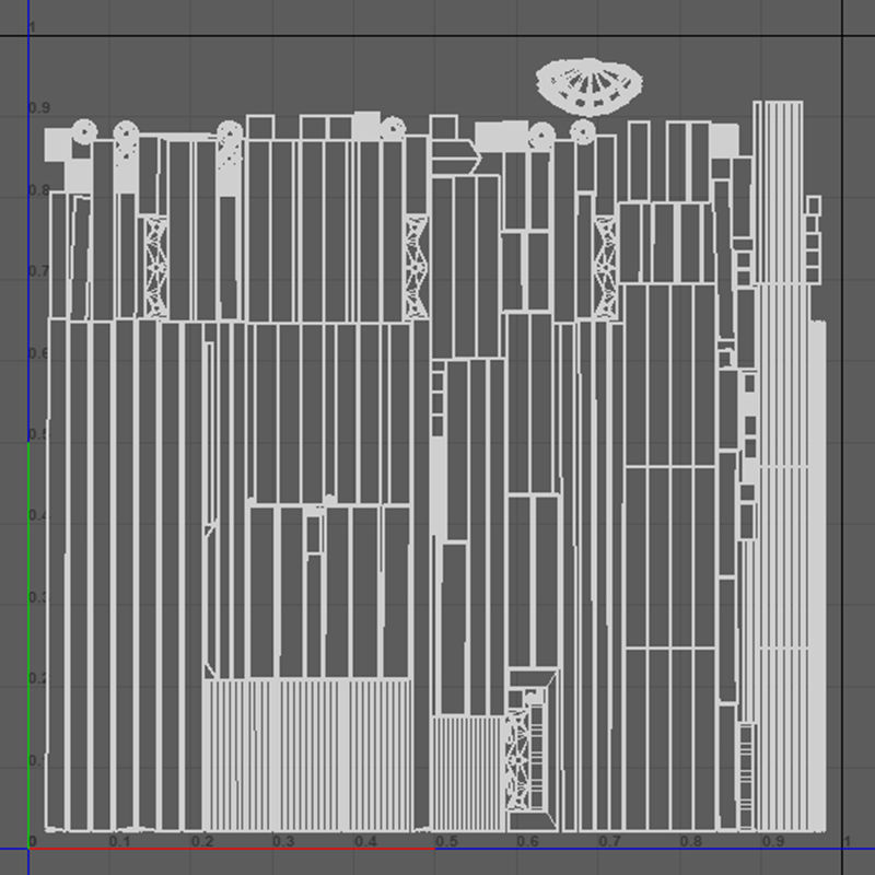 Medieval Rack Torture Device Low-poly 3D model_11