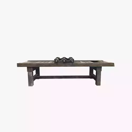 Medieval Rack Torture Device Low-poly 3D model