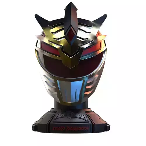 Lord Drakkon Bust - Helmet