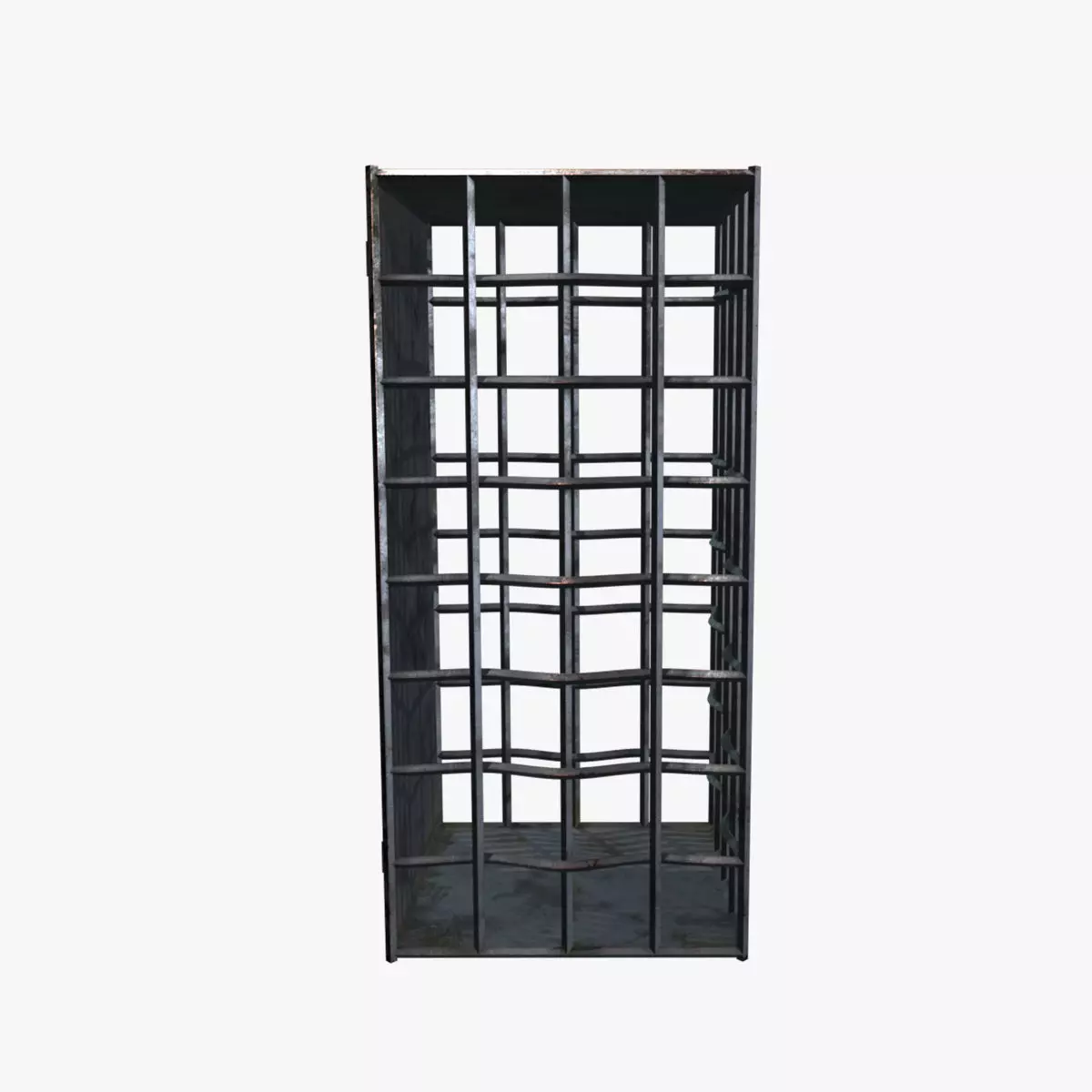 Medieval Torture Cage V01 Low-poly 3D model