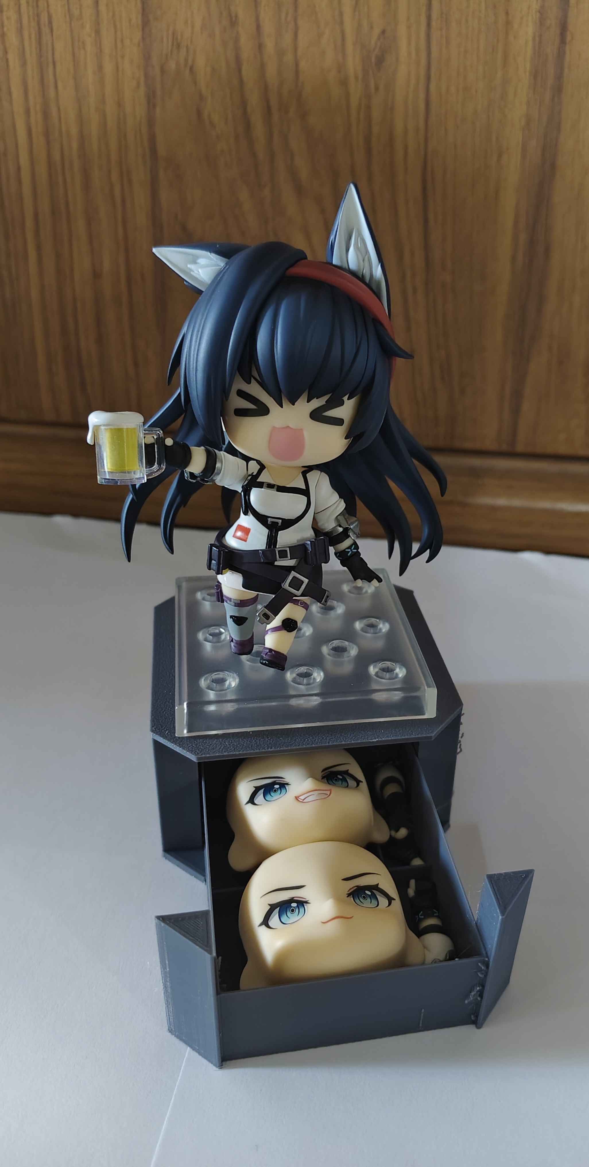 Nendoroid base with part  3D print model_1