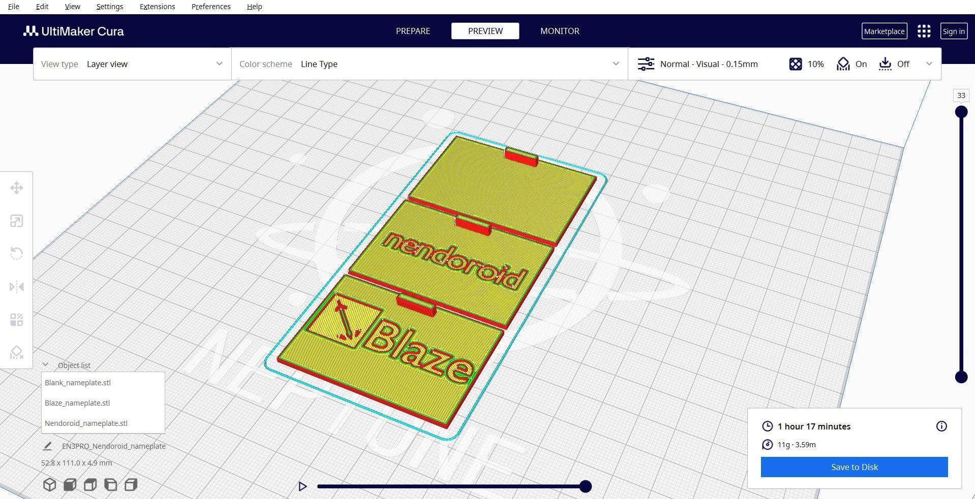 Nendoroid base with part  3D print model_6
