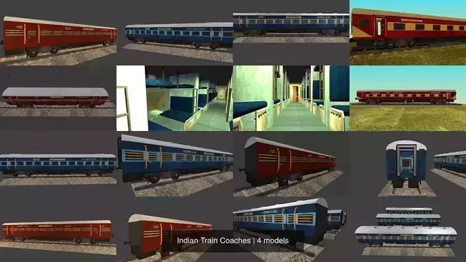 Indian Train Coaches