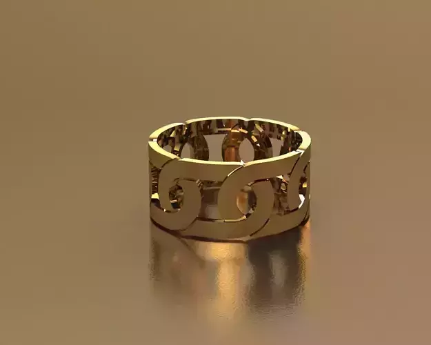 modern round ring