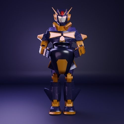 Zodiac Gundam Collection - 12 Unique 3D Models 3D model