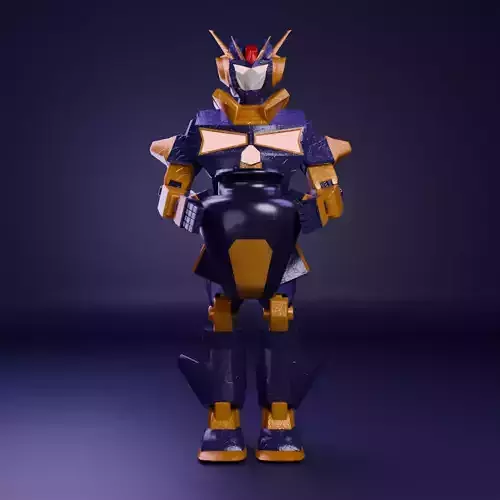 Zodiac Gundam Collection - 12 Unique 3D Models 3D model