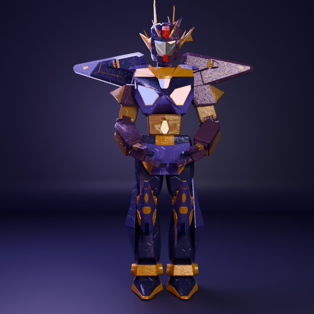 Zodiac Gundam Collection - 12 Unique 3D Models 3D model_6