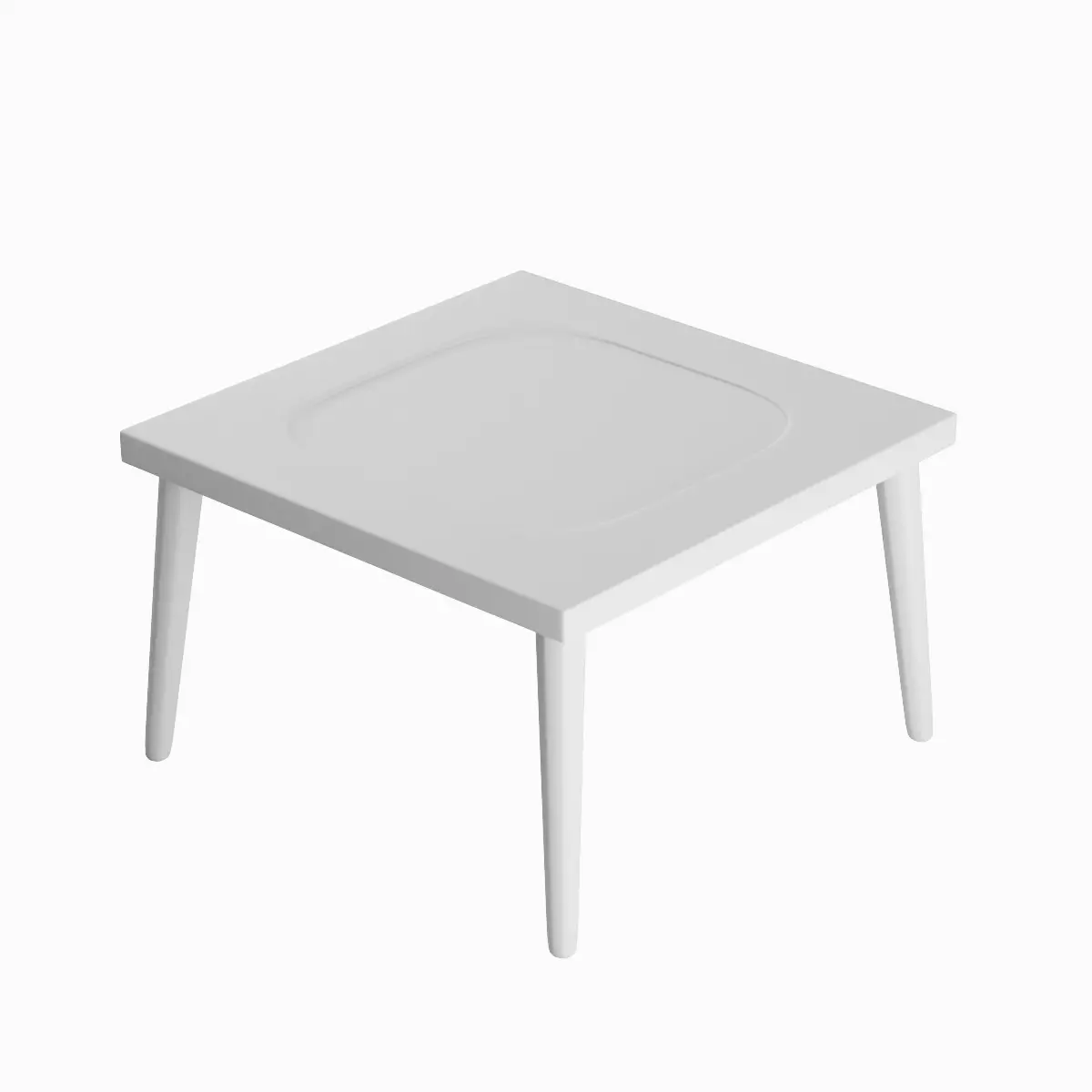 Plastic Table 05 3D model_0