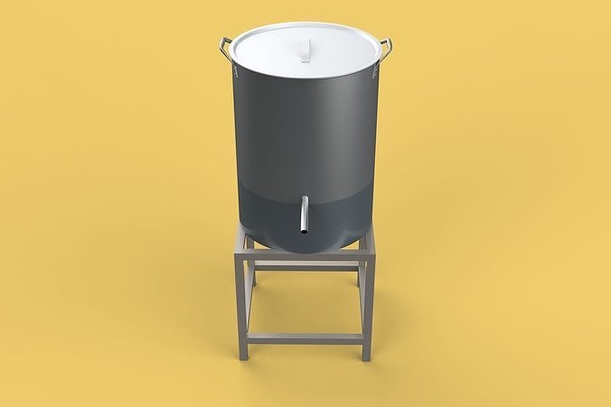 DRAINER SPINNER MACHINE OIL DRAIN FILTER FOOD CENTRIFUGAL DRYER 3D model 4