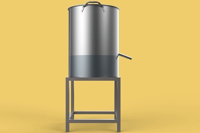 DRAINER SPINNER MACHINE OIL DRAIN FILTER FOOD CENTRIFUGAL DRYER 3D model 6