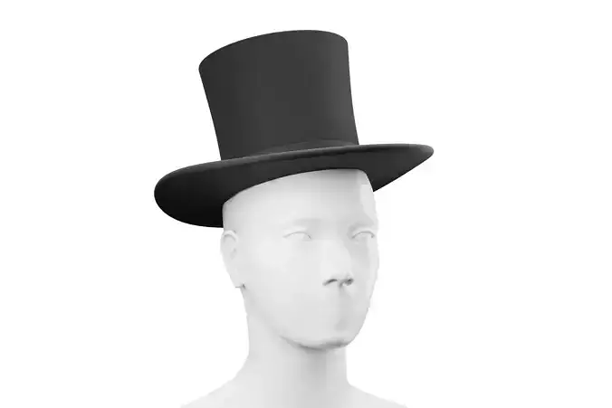 Top hat black 01