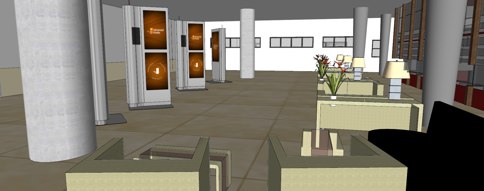 Modern hospital 3D model_61