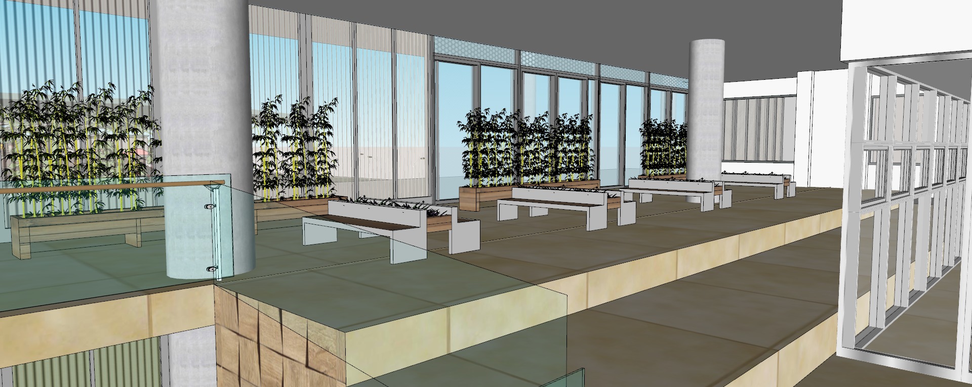 Modern hospital 3D model_45