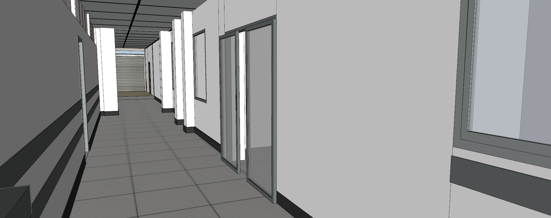 Modern hospital 3D model_32